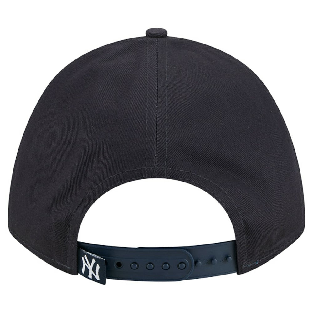 New York Yankees Women's Metallic A-Frame 9FORTY Adjustable Hat Navy | New Era