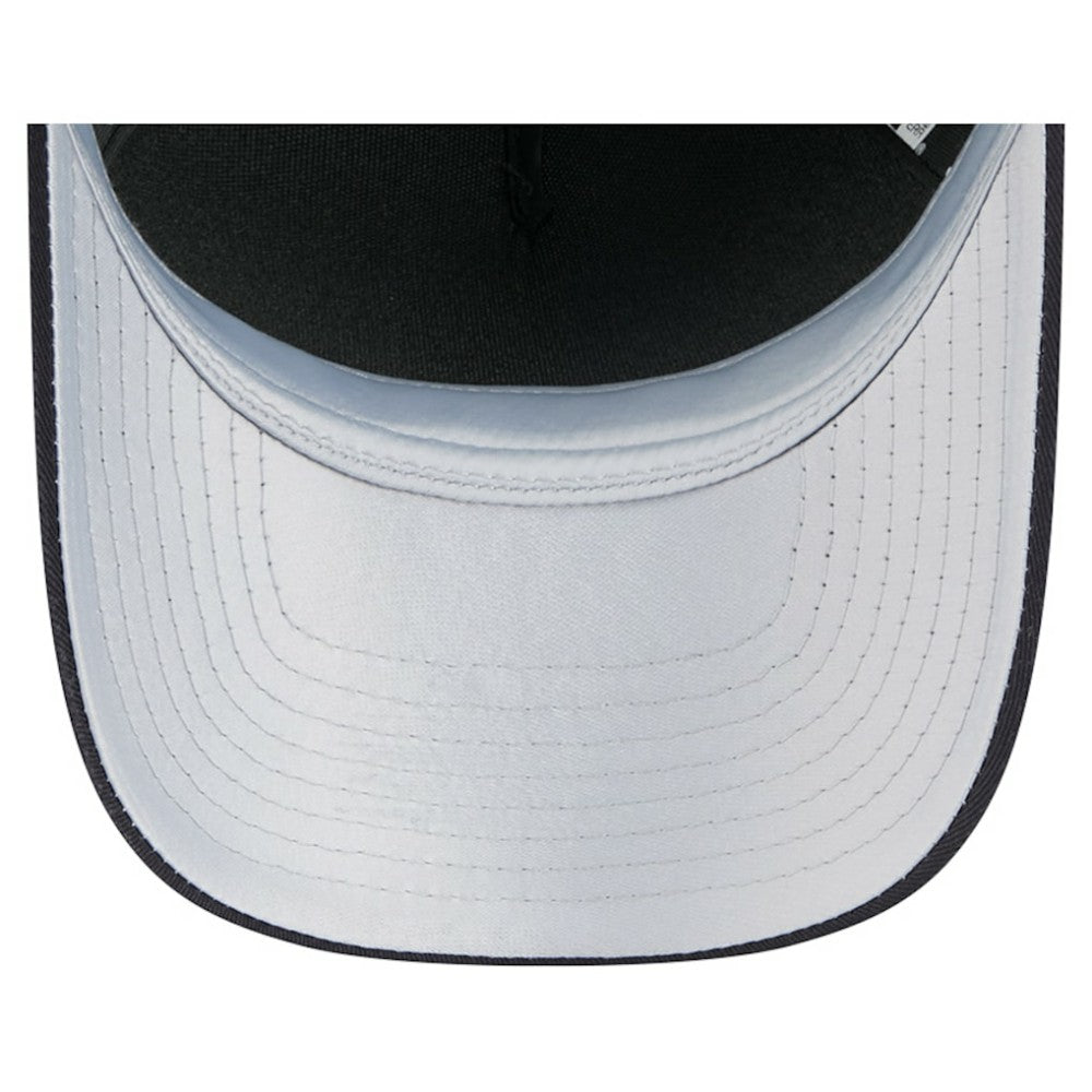 New York Yankees Women's Metallic A-Frame 9FORTY Adjustable Hat Navy | New Era
