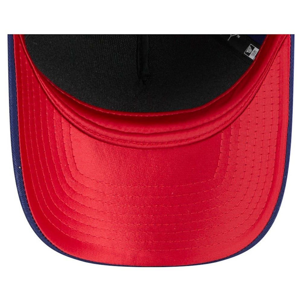 Philadelphia Phillies Women's Metallic A-Frame 9FORTY Adjustable Hat Royal | New Era