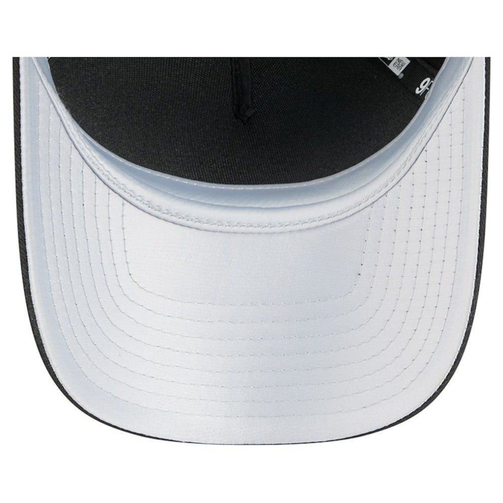 Chicago White Sox Women's Metallic A-Frame 9FORTY Adjustable Hat Black | New Era