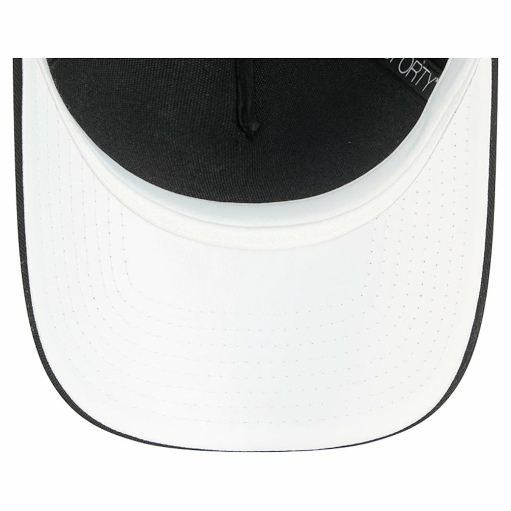 San Francisco Giants Women's Metallic A-Frame 9FORTY Adjustable Hat Black | New Era