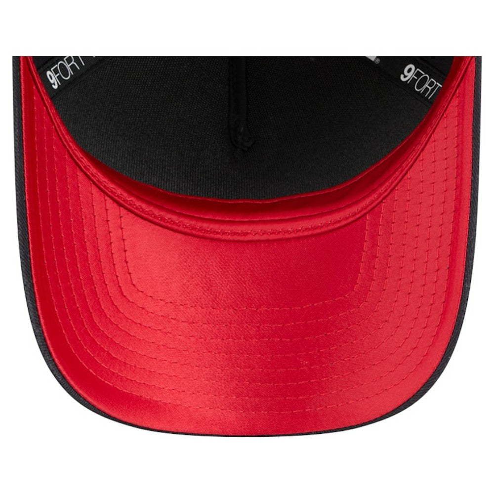 Boston Red Sox Women's Metallic A-Frame 9FORTY Adjustable Hat Navy | New Era