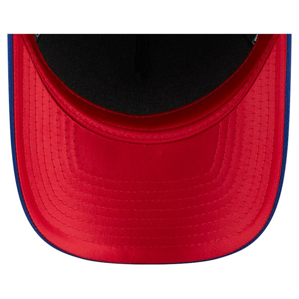 Chicago Cubs Women's Metallic A-Frame 9FORTY Adjustable Hat Royal | New Era