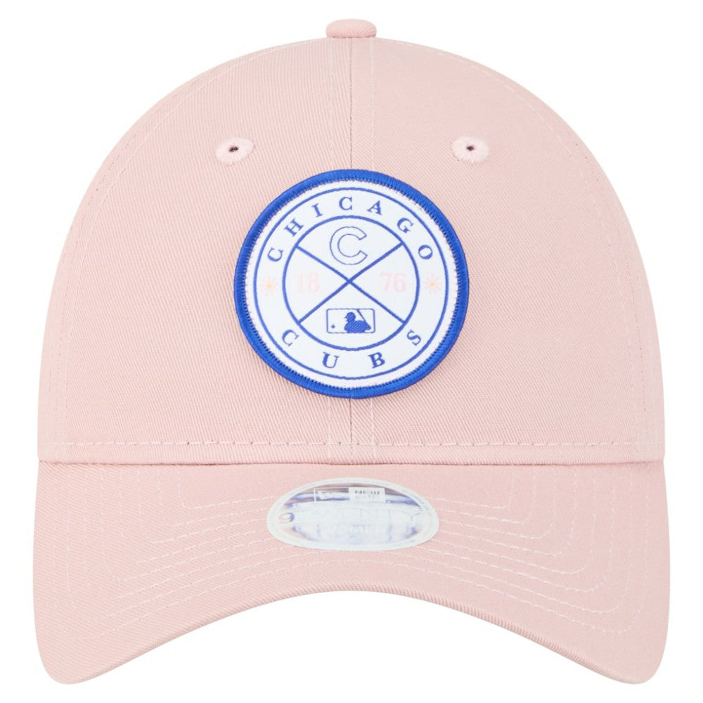 Chicago Cubs Women's Bloom 9TWENTY Adjustable Hat Pink | New Era