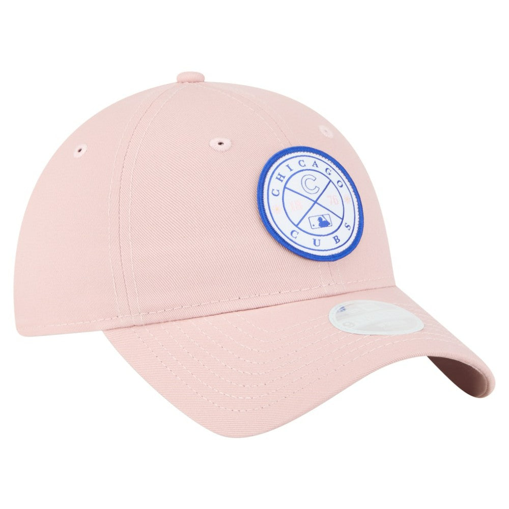 Chicago Cubs Women's Bloom 9TWENTY Adjustable Hat Pink | New Era