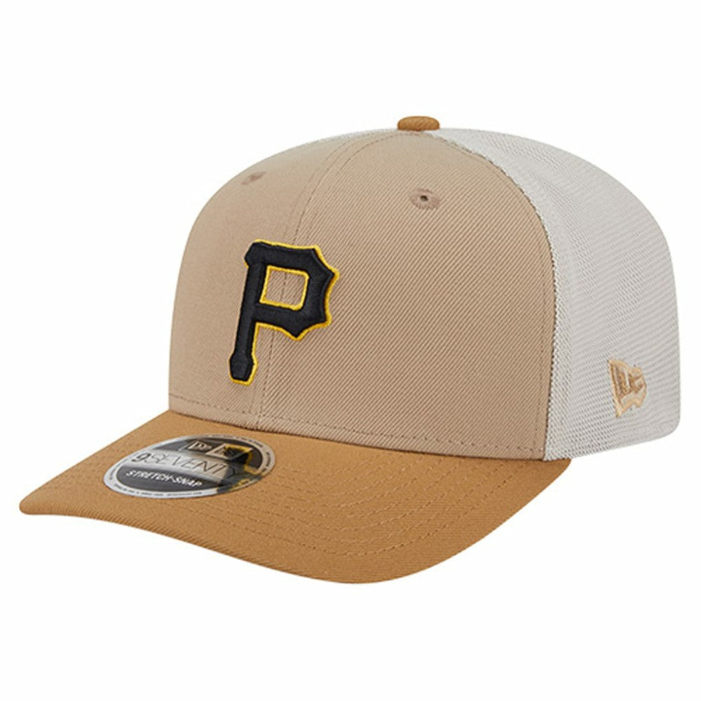 Pittsburgh Pirates 9SEVENTY Trucker Adjustable Hat Stone | New Era