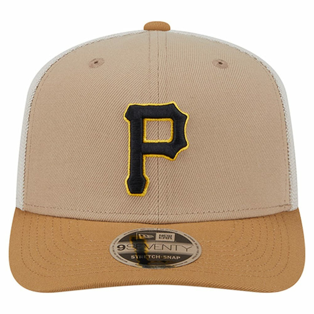 Pittsburgh Pirates 9SEVENTY Trucker Adjustable Hat Stone | New Era