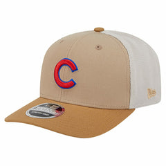 Chicago Cubs 9SEVENTY Trucker Adjustable Hat Stone | New Era