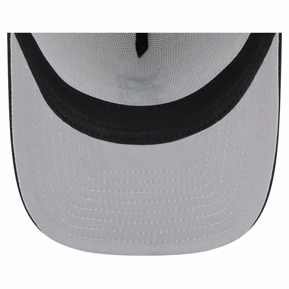 Detroit Tigers Banner A-Frame 9FIFTY Trucker Snapback Hat Cream/Navy | New Era