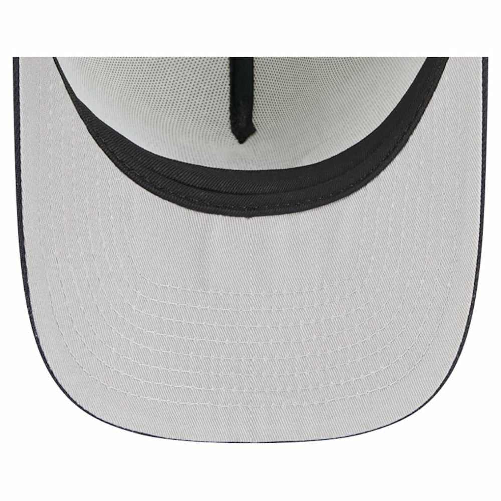 Houston Astros Banner A-Frame 9FIFTY Trucker Snapback Hat Cream/Navy | New Era