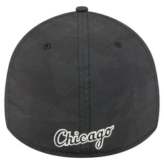 Chicago White Sox Tonal Camo 39THIRTY Flex Hat Black | New Era