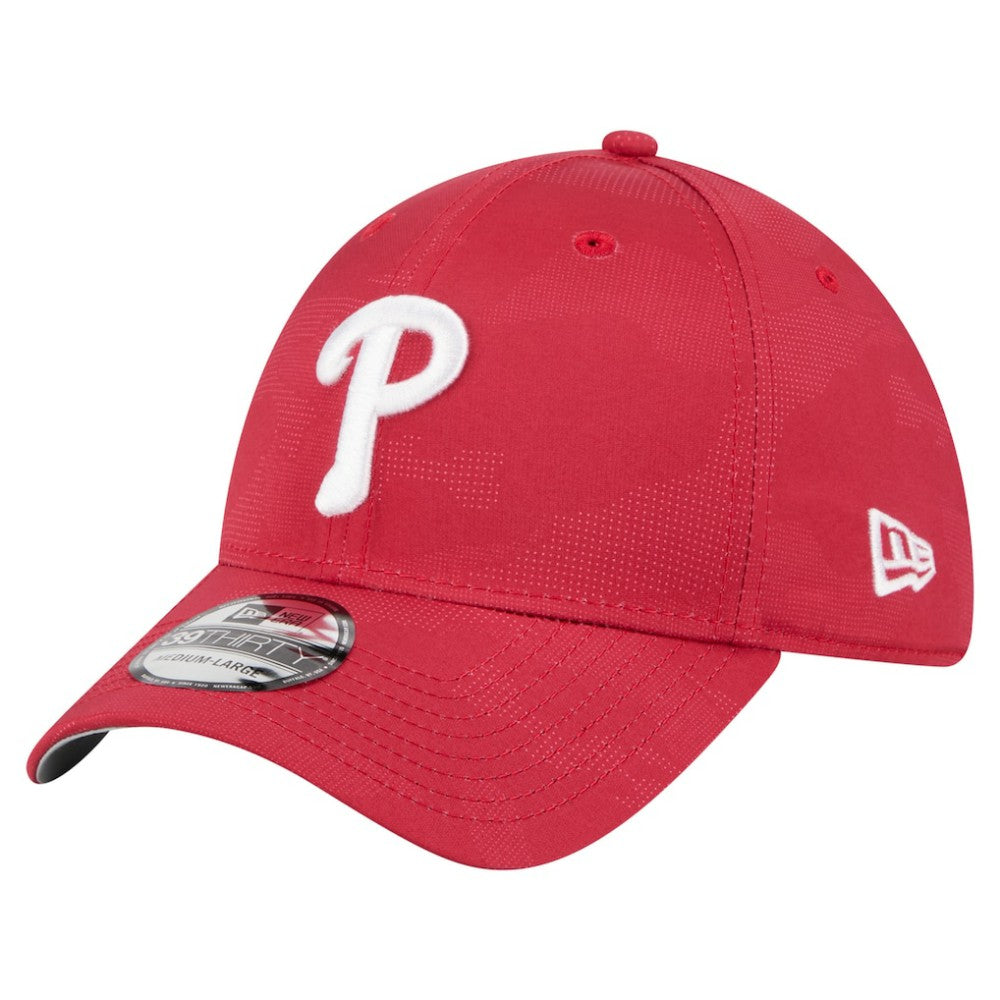 Philadelphia Phillies Tonal Camo 39THIRTY Flex Hat Red | New Era
