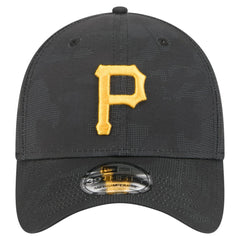 Pittsburgh Pirates Tonal Camo 39THIRTY Flex Hat Black | New Era