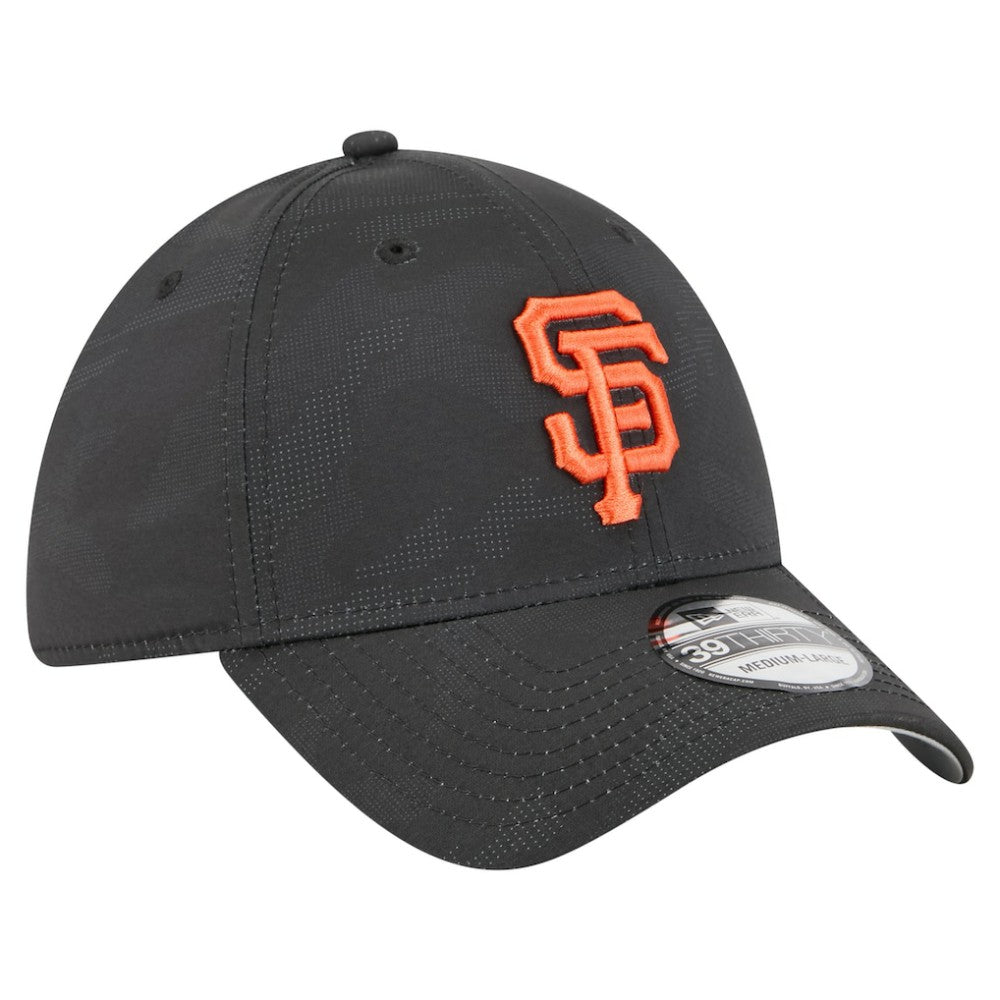 San Francisco Giants Tonal Camo 39THIRTY Flex Hat Black | New Era