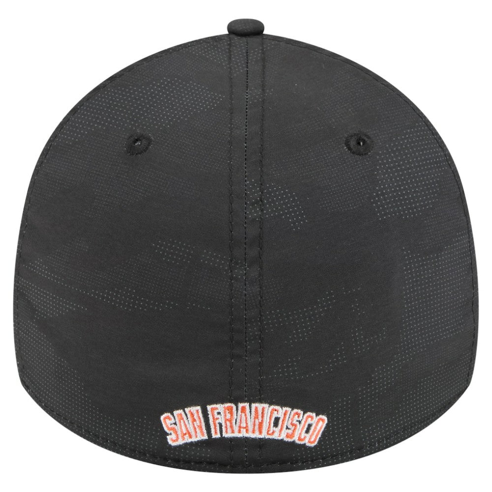 San Francisco Giants Tonal Camo 39THIRTY Flex Hat Black | New Era