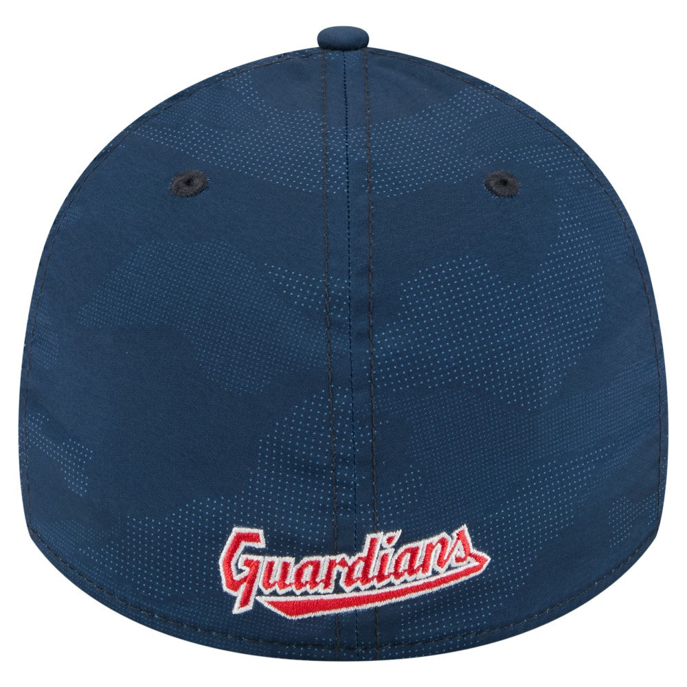 Cleveland Guardians Tonal Camo 39THIRTY Flex Hat Navy | New Era