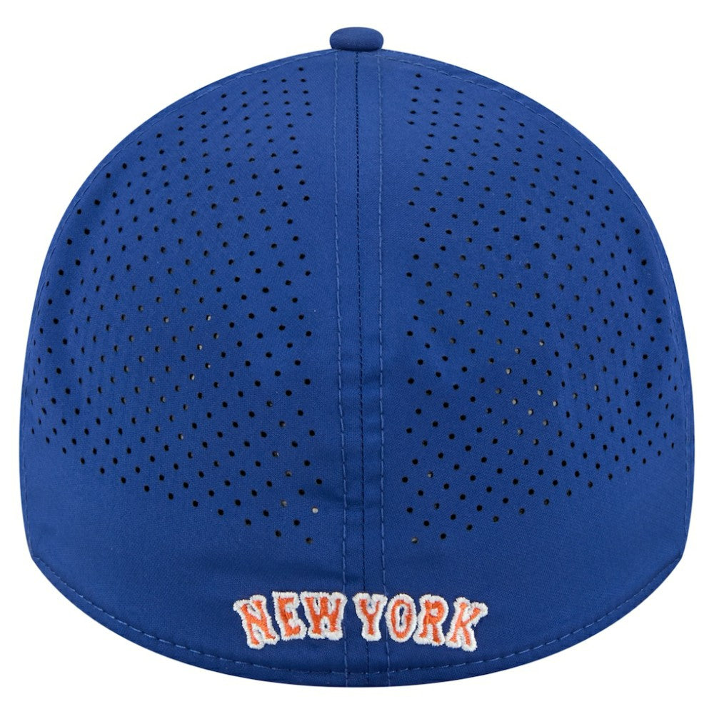 New York Mets 39THIRTY A-Frame Perforated Flex Hat Royal | New Era