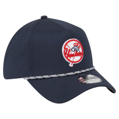 New York Yankees 39THIRTY A-Frame Perforated Flex Hat Navy | New Era
