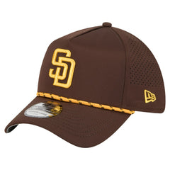 San Diego Padres 39THIRTY A-Frame Perforated Flex Hat Brown | New Era