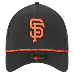 San Francisco Giants 39THIRTY A-Frame Perforated Flex Hat Black | New Era