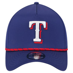 Texas Rangers 39THIRTY A-Frame Perforated Flex Hat Royal | New Era