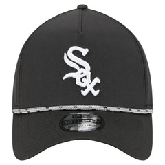 Chicago White Sox 39THIRTY A-Frame Perforated Flex Hat Black | New Era