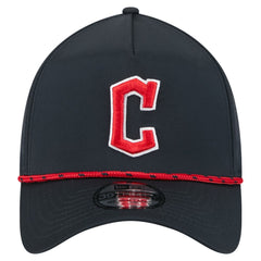 Cleveland Guardians 39THIRTY A-Frame Perforated Flex Hat Navy | New Era