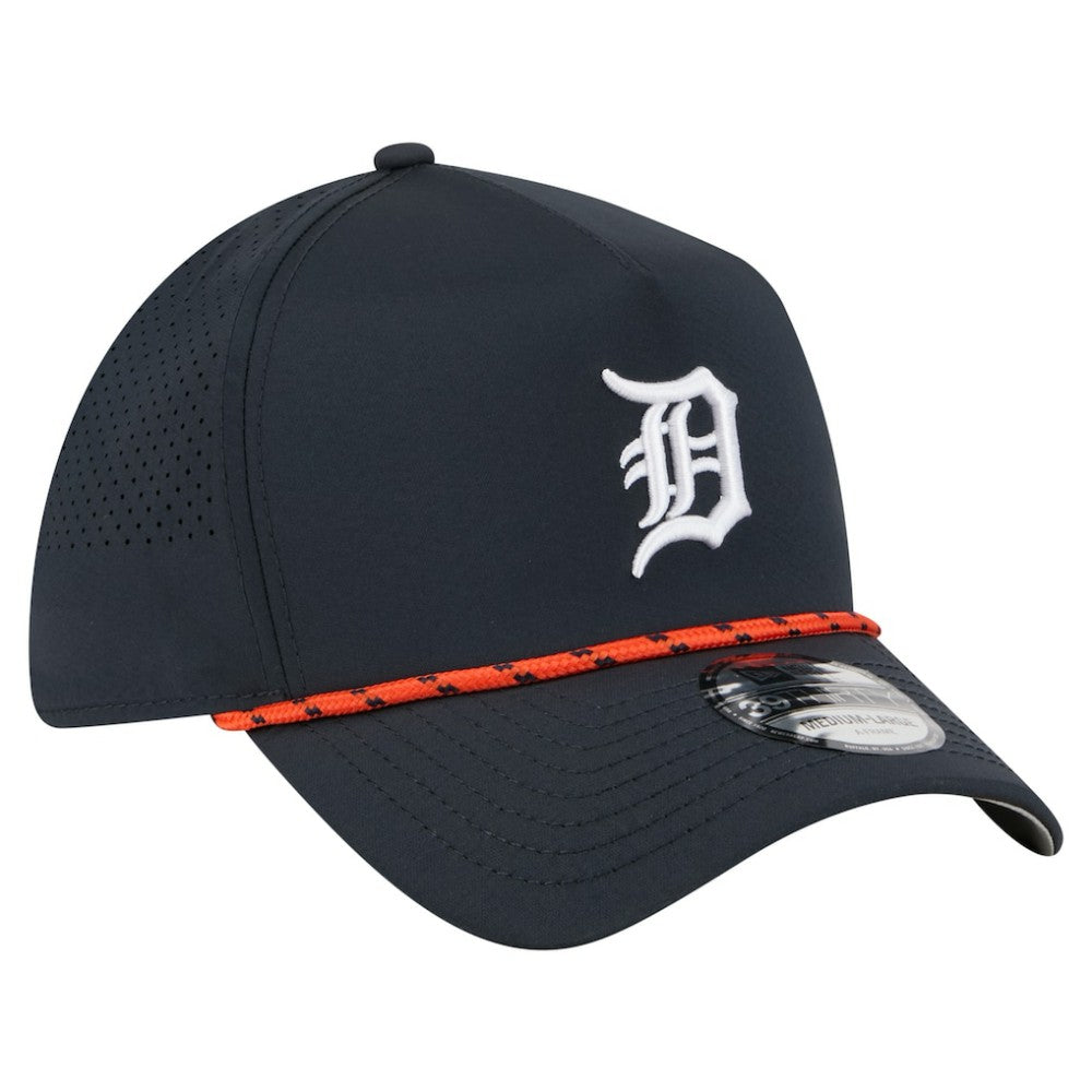 Detroit Tigers 39THIRTY A-Frame Perforated Flex Hat Navy | New Era