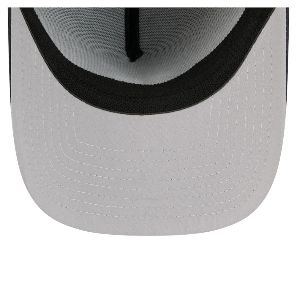 Atlanta Braves 39THIRTY A-Frame Perforated Flex Hat Navy | New Era