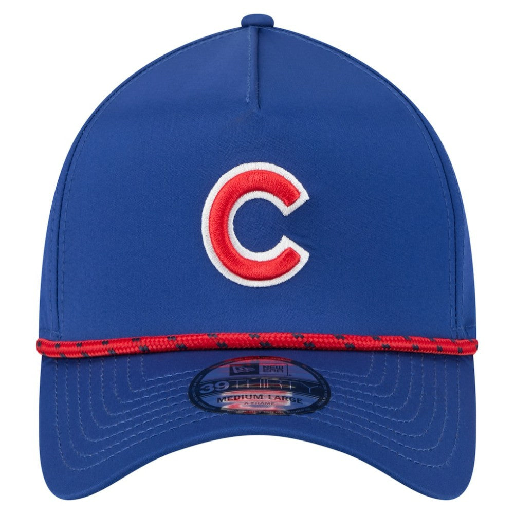 Chicago Cubs 39THIRTY A-Frame Perforated Flex Hat Royal | New Era