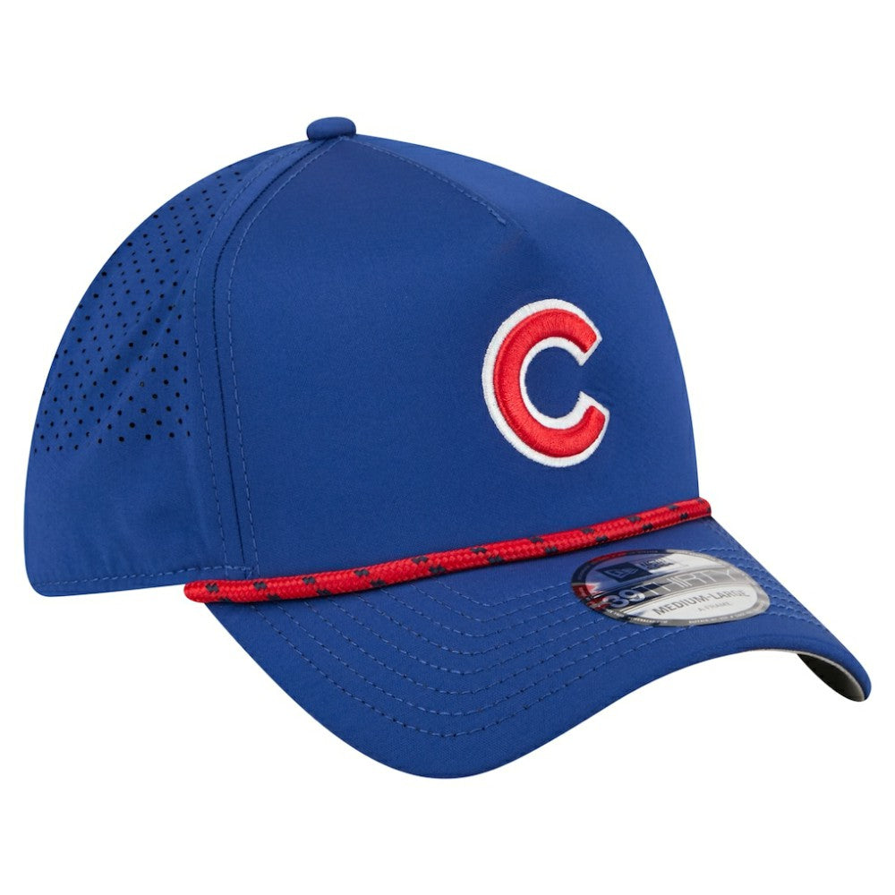 Chicago Cubs 39THIRTY A-Frame Perforated Flex Hat Royal | New Era