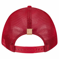 Philadelphia Phillies Text A-Frame Trucker 9FORTY Hat Stone/Red | New Era