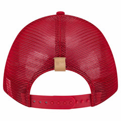St. Louis Cardinals Text A-Frame Trucker 9FORTY Hat Stone/Red | New Era