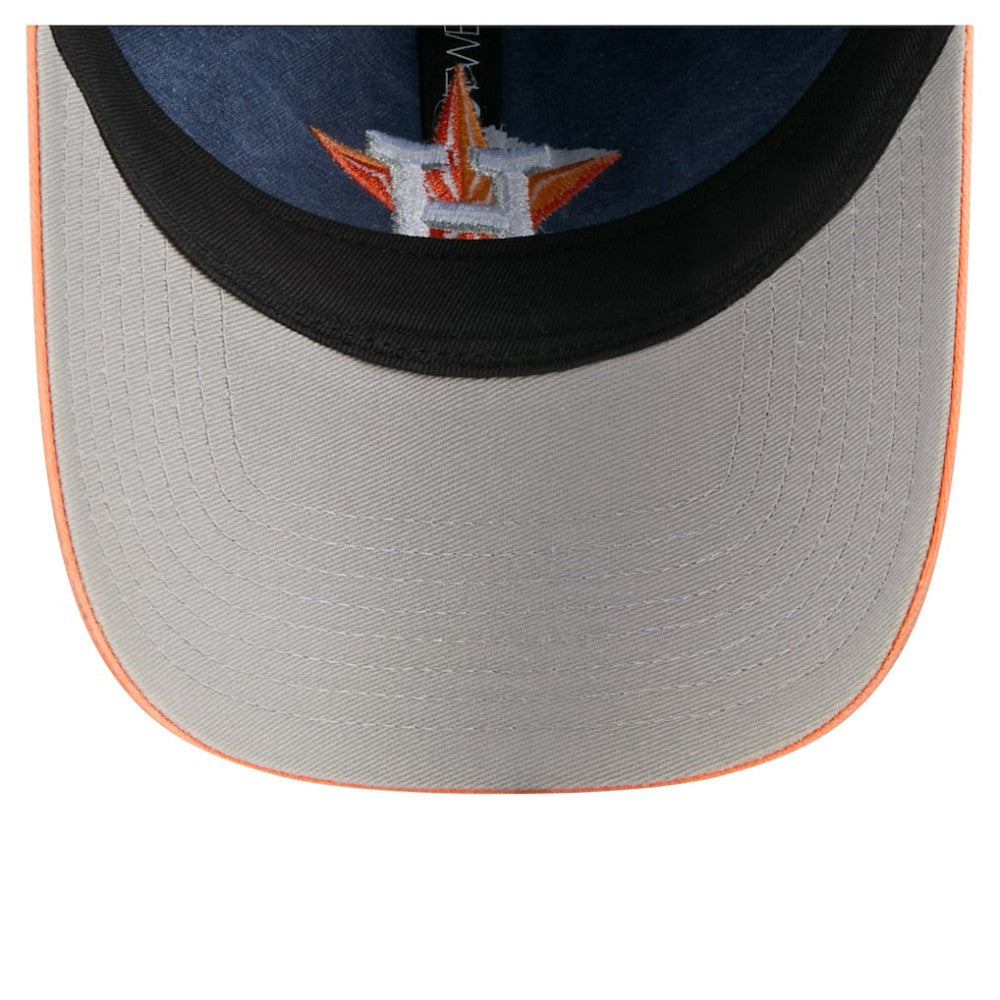 Houston Astros Select 9TWENTY Adjustable Hat Navy/Orange | New Era