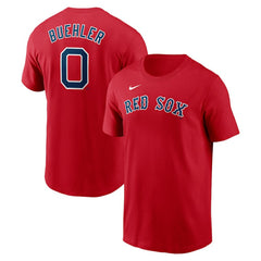 Walker Buehler Boston Red Sox Fuse Name & Number T-Shirt Red | Nike