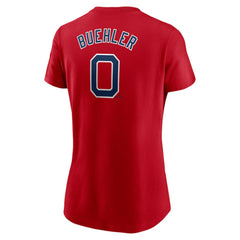Walker Buehler Boston Red Sox Women's Cooperstown Collection Fuse Name & Number T-Shirt Red | Nike