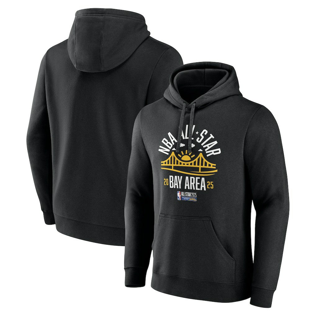 2025 NBA All-Star Game Unisex Bay Bridge Pullover Hoodie Black - Fanatics