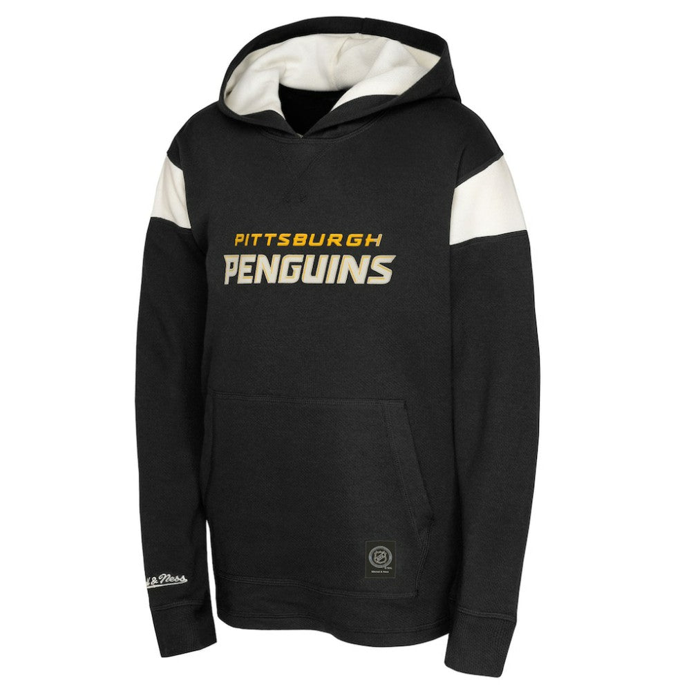 Pittsburgh Penguins Youth Thermal Lightweight Pullover Hoodie Black