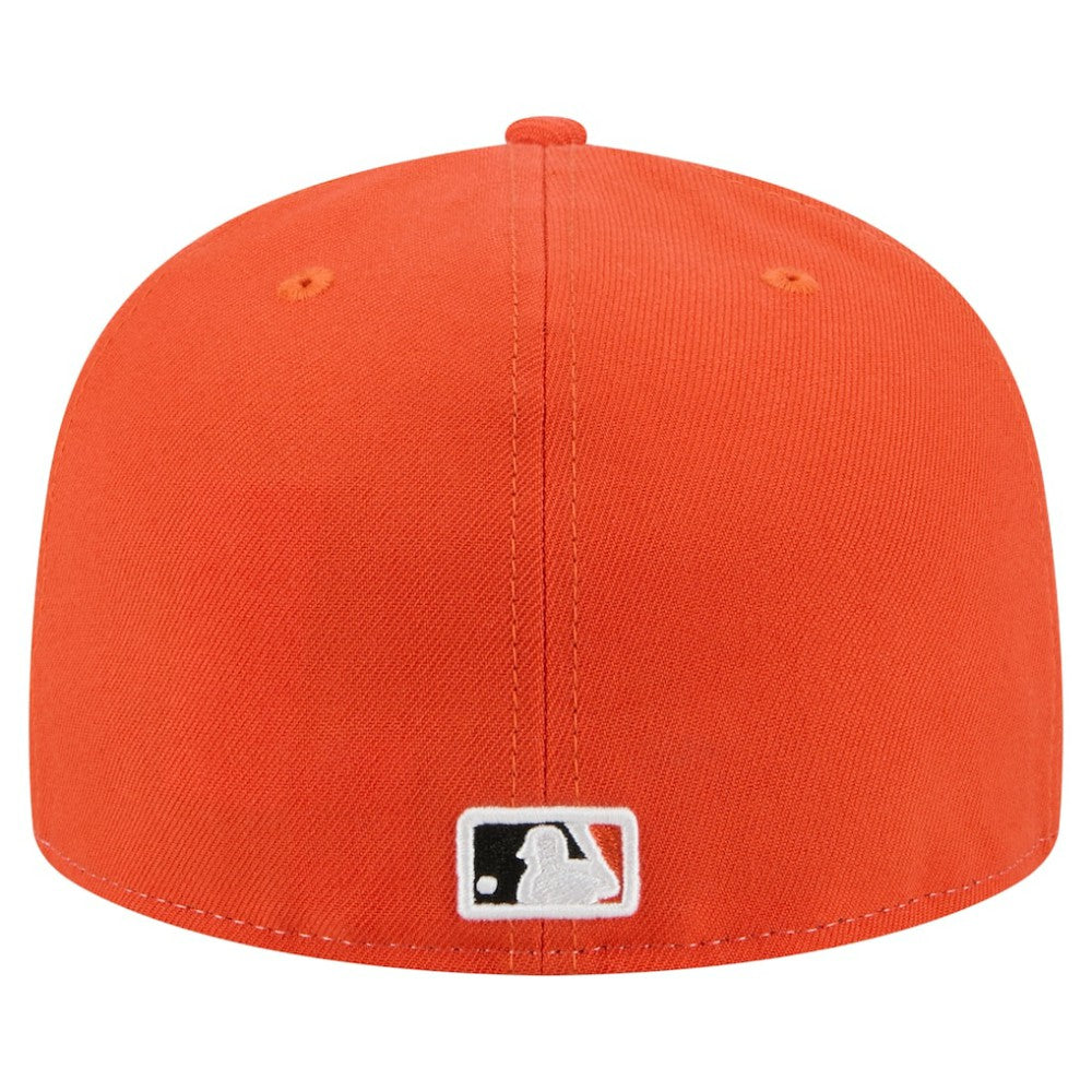 San Francisco Giants Repeat 59FIFTY Fitted Hat White/Orange | New Era