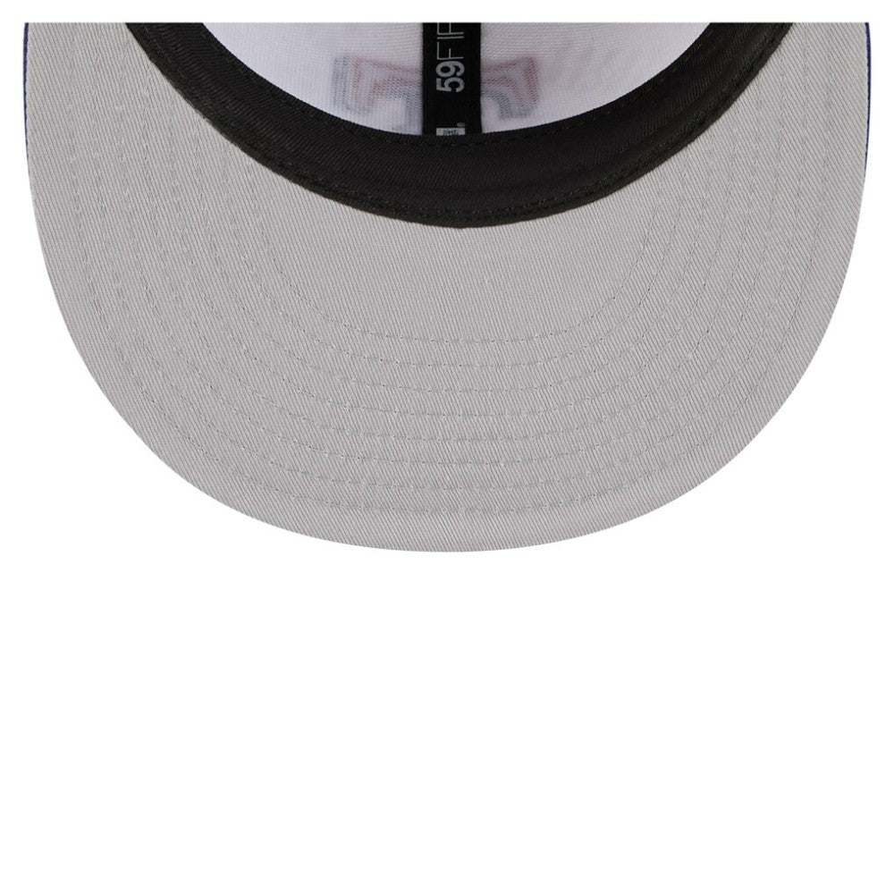 Texas Rangers Repeat 59FIFTY Fitted Hat White/Royal | New Era