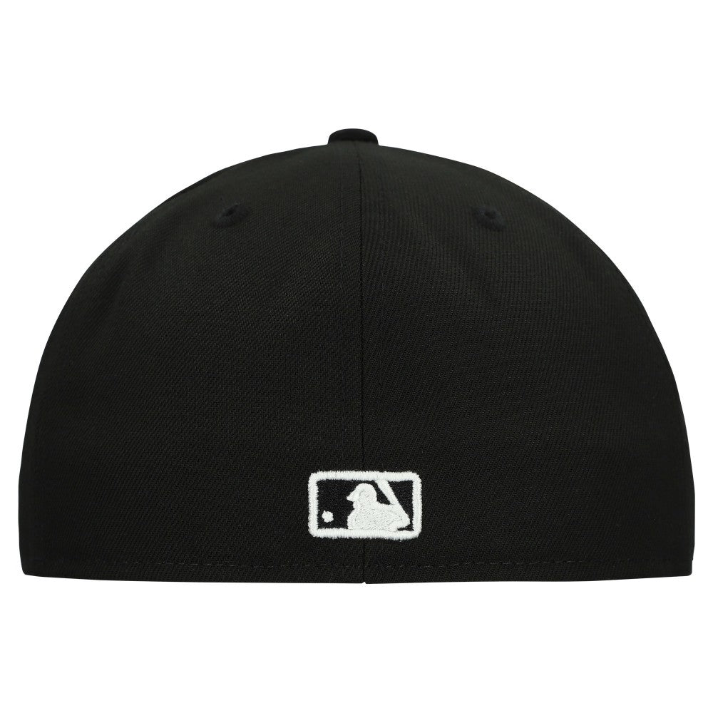 Cleveland Guardians Tri-Hit 59FIFTY Fitted Hat Black | New Era