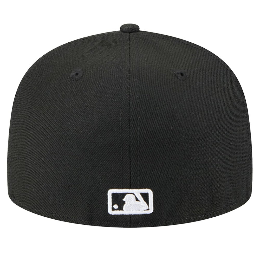 Tampa Bay Rays Tri-Hit 59FIFTY Fitted Hat Black | New Era