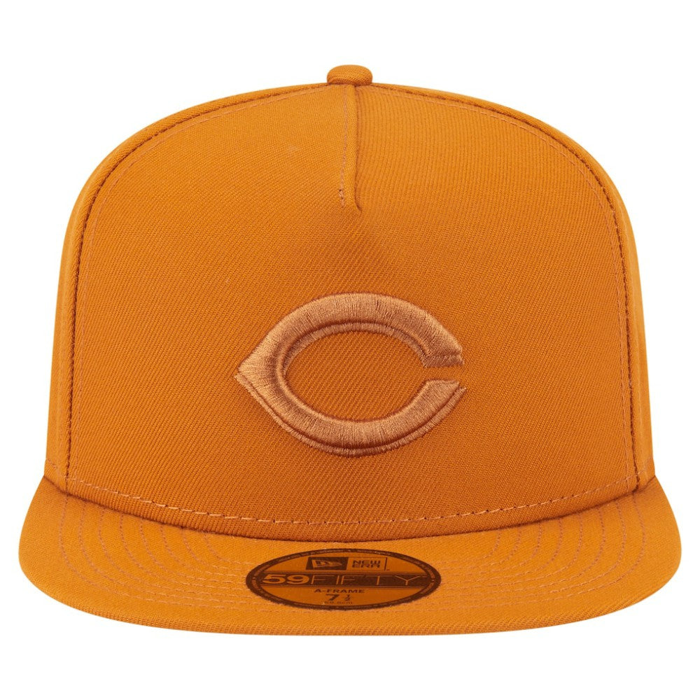 Cincinnati Reds Color Pack A-Frame 59FIFTY Fitted Hat Orange | New Era