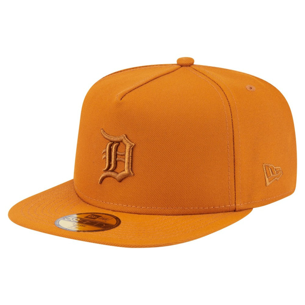 Detroit Tigers Color Pack A-Frame 59FIFTY Fitted Hat Orange | New Era
