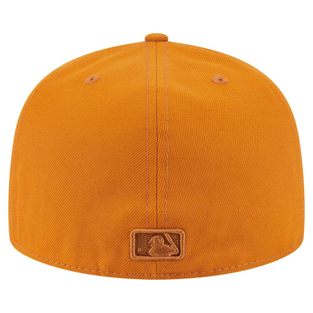 Atlanta Braves Color Pack A-Frame 59FIFTY Fitted Hat Orange | New Era