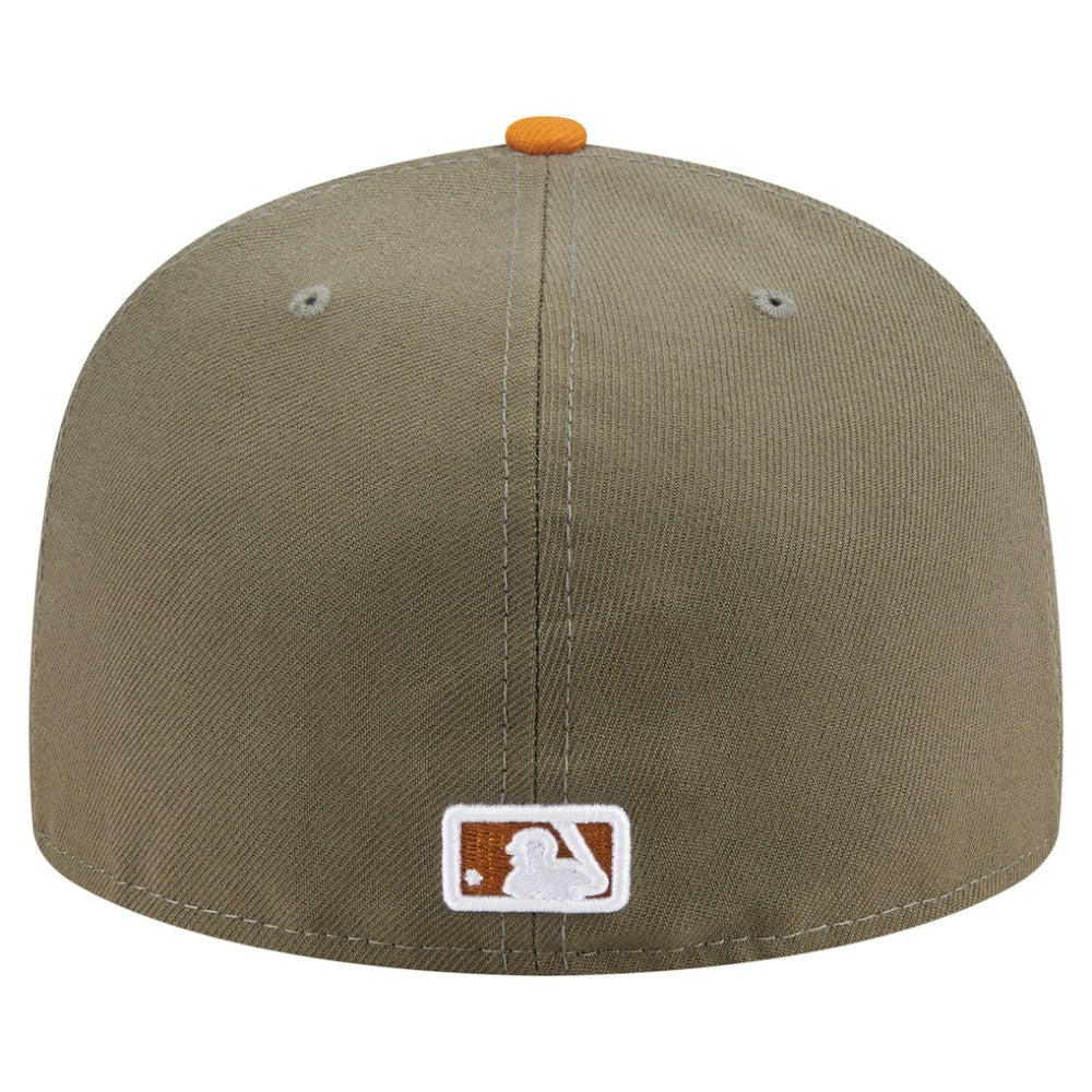 St. Louis Cardinals Two-Tone Color Pack A-Frame 59FIFTY Fitted Hat Olive/Orange | New Era