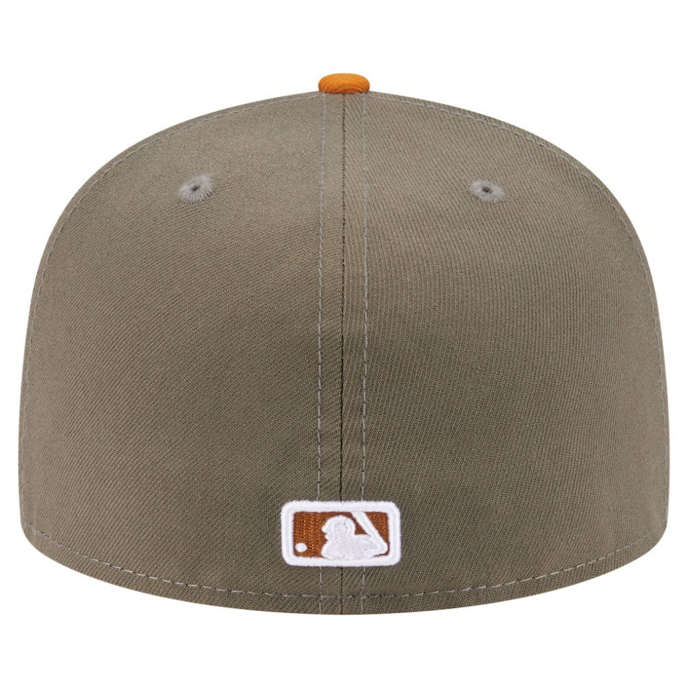Chicago White Sox Two-Tone Color Pack A-Frame 59FIFTY Fitted Hat Olive/Orange | New Era