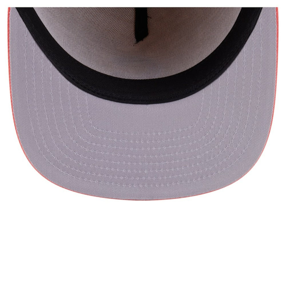 Chicago Cubs Two-Tone Color Pack A-Frame 59FIFTY Fitted Hat Light Beige/Coral | New Era