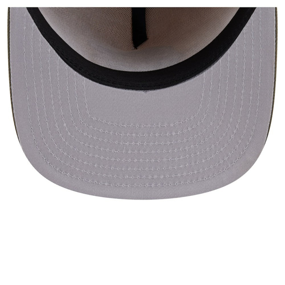 Baltimore Orioles Two-Tone Color Pack A-Frame 59FIFTY Fitted Hat Light Beige/Olive | New Era