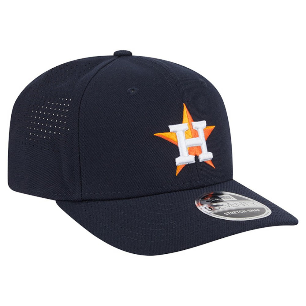 Houston Astros Performance 9SEVENTY Stretch-Snap Hat Navy | New Era